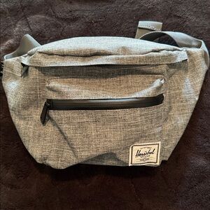 Herschel Supply Company Textured Gray Fanny Pack
